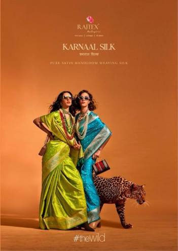 KARNAAL SILK BY RAJTEX WEAVING SILK SAREE WHOLESALER IN INDIA